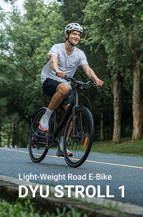 DYU pastaiga 1 elektriskais velosipēds 250 W 100 km DYU pastaiga 1 elektriskais velosipēds 250 W 100 km